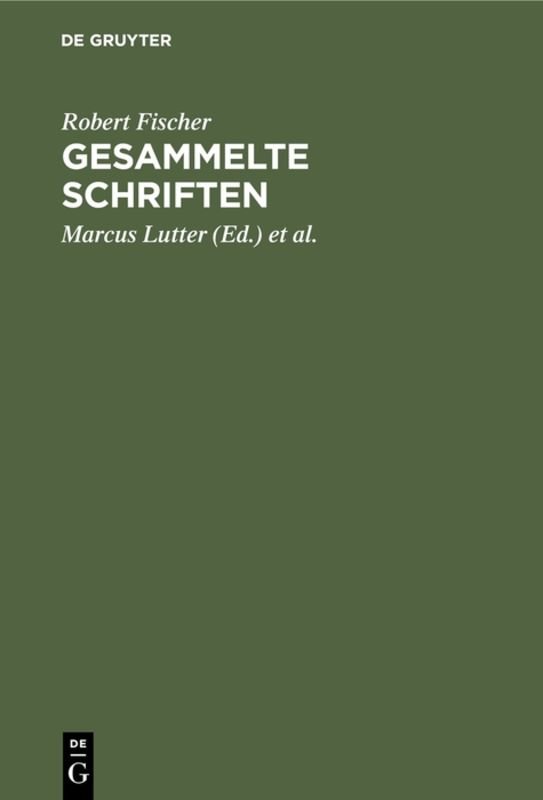 Gesammelte Schriften