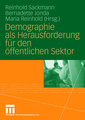 Demographie als Herausforderung für den öffentlichen Sektor