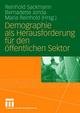 Demographie als Herausforderung für den öffentlichen Sektor