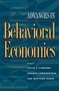 Advances in Behavioral Economics