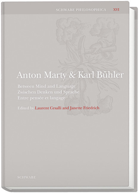 Anton Marty und Karl Bühler