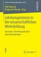 Lehrkompetenzen in der wissenschaftlichen Weiterbildung