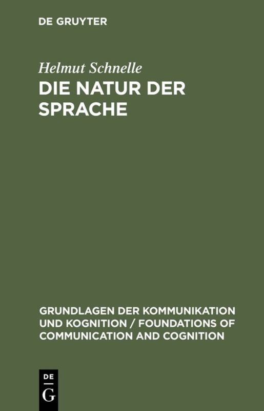 Die Natur der Sprache