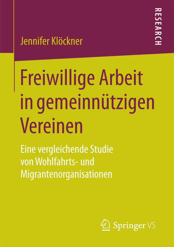 Freiwillige Arbeit in gemeinnützigen Vereinen