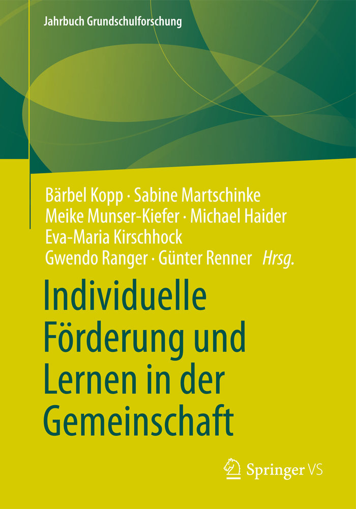 Individuelle Förderung und Lernen in der Gemeinschaft