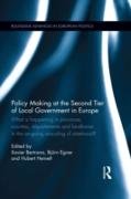 Policy Making at the Second Tier of Local Government in Europe