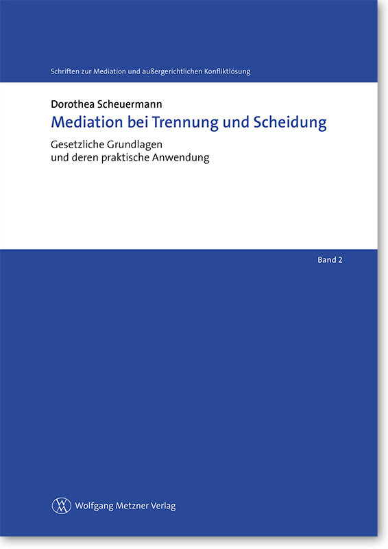 Mediation bei Trennung und Scheidung