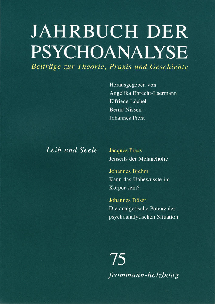 Jahrbuch der Psychoanalyse / Band 75: Leib und Seele