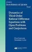 Dynamics of Third-Order Rational Difference Equations with Open Problems and Conjectures