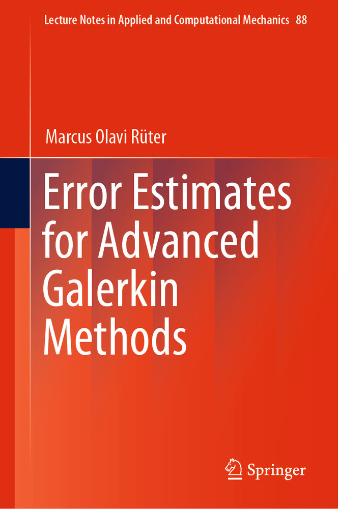 Error Estimates for Advanced Galerkin Methods