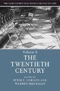 Cambridge History of Modern European Thought: Volume 2, The Twentieth Century