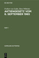 Aktiengesetz vom 6. September 1965