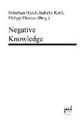 Negative Knowledge