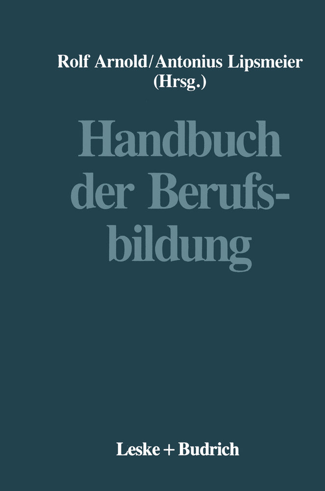 Handbuch der Berufsbildung