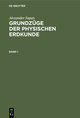 Alexander Supan: Grundzüge der physischen Erdkunde. Band 1