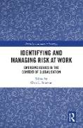 Identifying and Managing Risk at Work