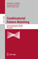 Combinatorial Pattern Matching