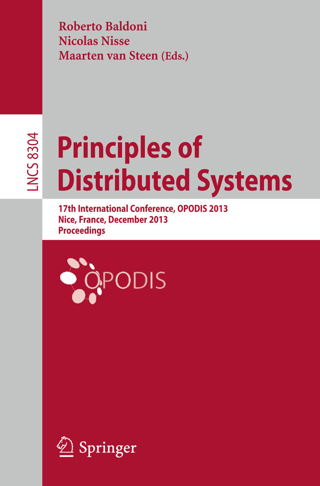 Principles of Distributed Systems