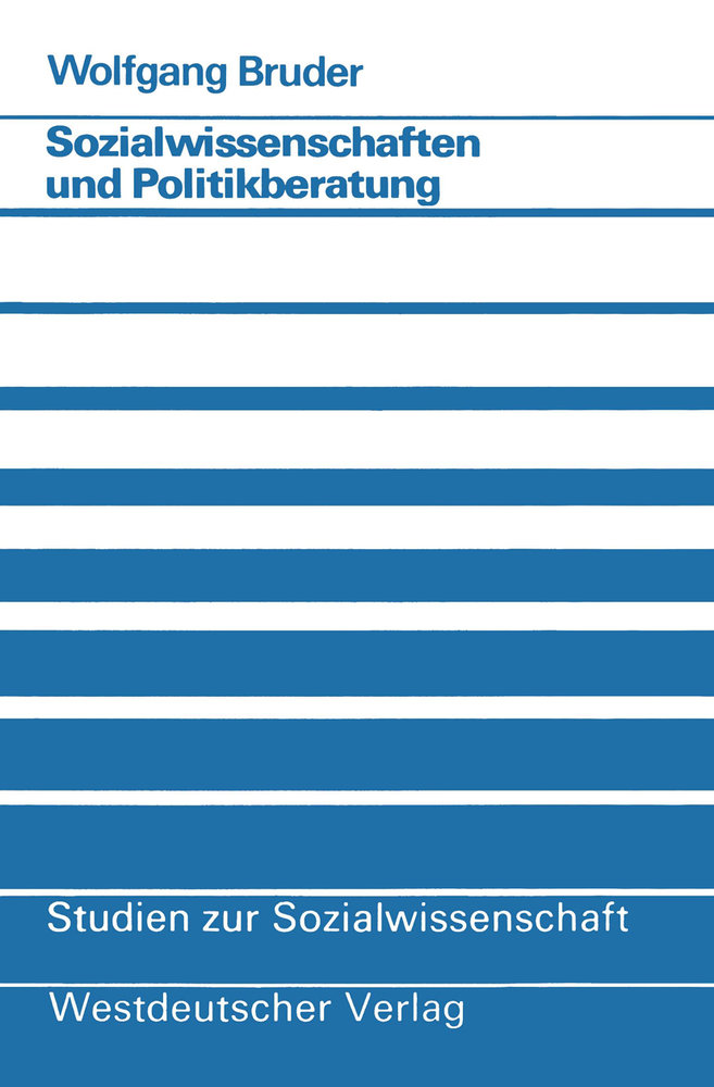 Sozialwissenschaften und Politikberatung