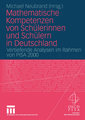 Mathematische Kompetenzen von Schülerinnen und Schülern in Deutschland