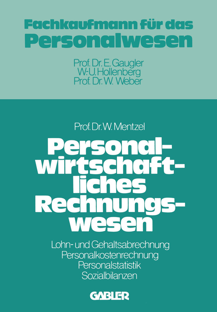 Personalwirtschaftliches Rechnungswesen