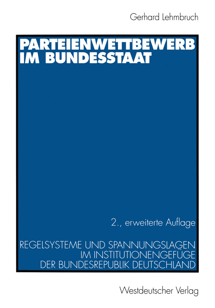 Parteienwettbewerb im Bundesstaat