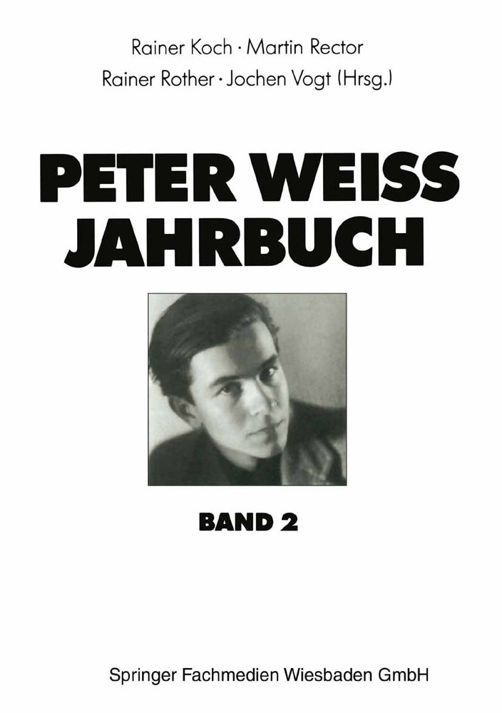 Peter Weiss Jahrbuch 2