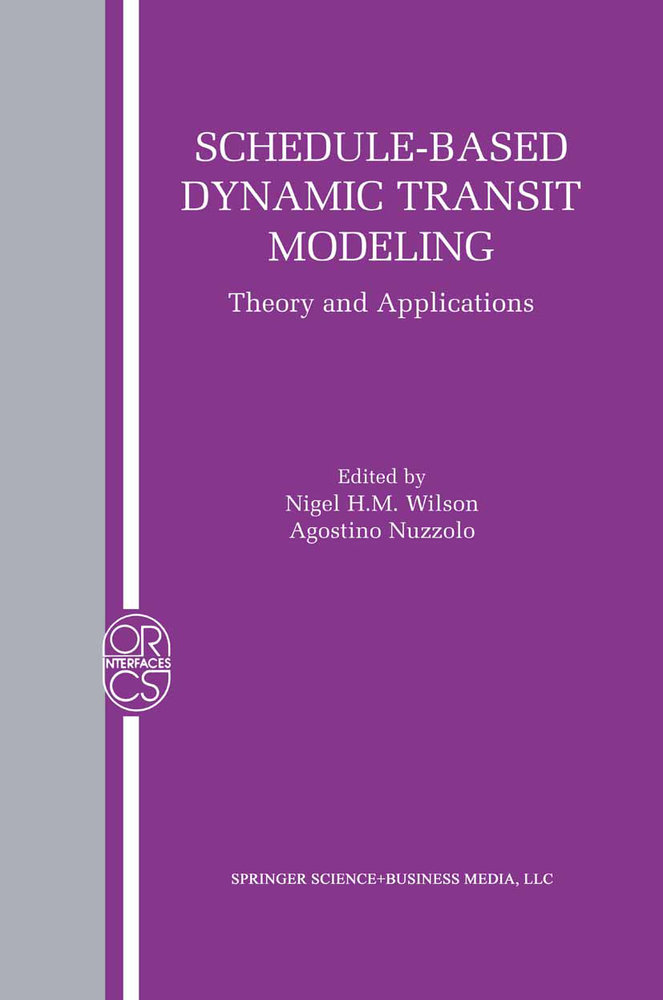 Schedule-Based Dynamic Transit Modeling