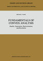 Fundamentals of Convex Analysis