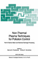 Non-Thermal Plasma Techniques for Pollution Control