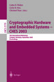 Cryptographic Hardware and Embedded Systems -- CHES 2003