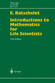 Introduction to Mathematics for Life Scientists