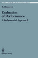 Evaluation of Performance