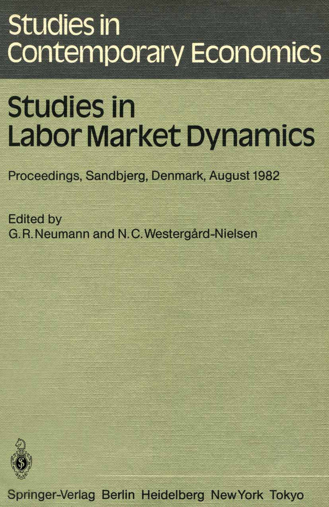 Studies in Labor Market Dynamics