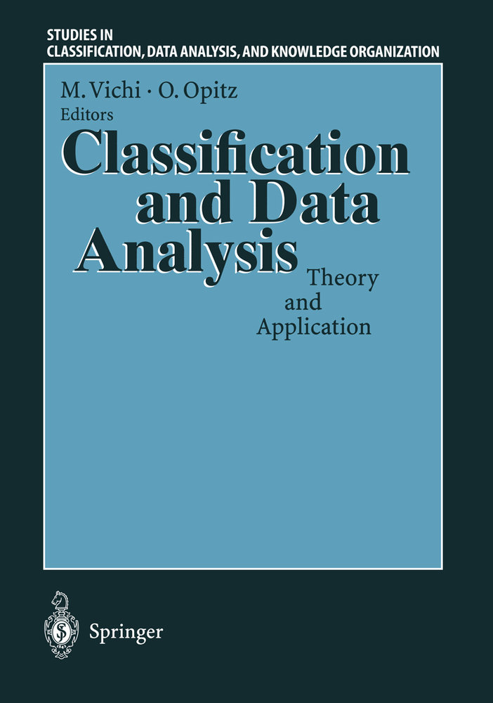 Classification and Data Analysis