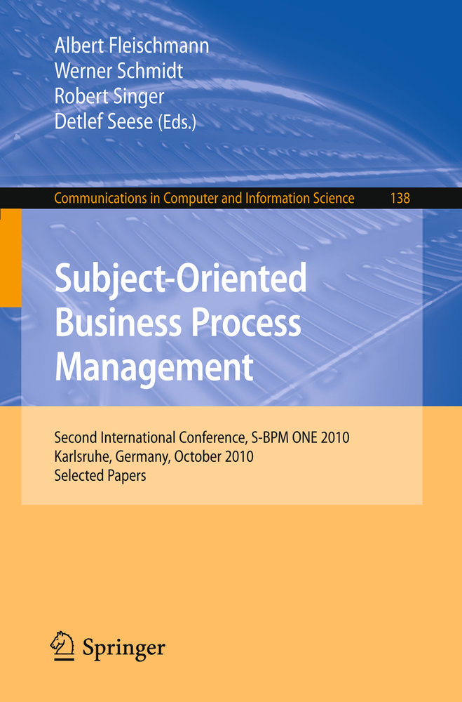 Subject-Oriented Business Process Management