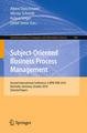 Subject-Oriented Business Process Management