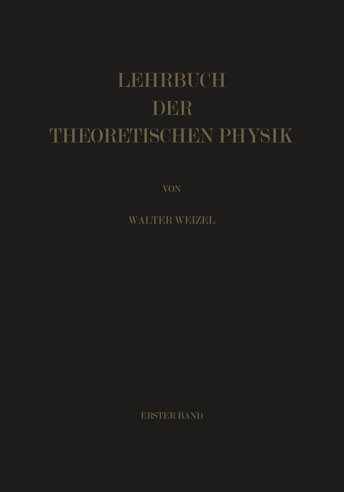 Lehrbuch der Theoretischen Physik