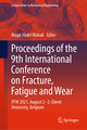 Proceedings of the 9th International Conference on Fracture, Fatigue and Wear