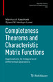 Completeness Theorems and Characteristic Matrix Functions