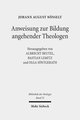 Anweisung zur Bildung angehender Theologen