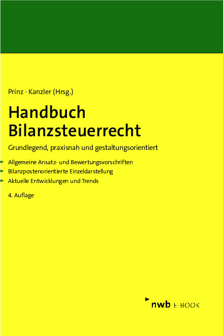 Handbuch Bilanzsteuerrecht