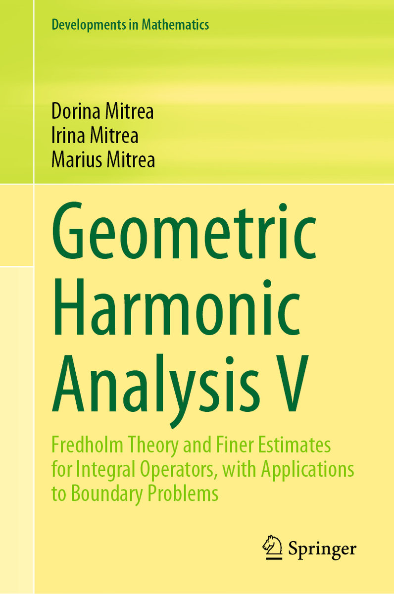 Geometric Harmonic Analysis V