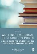 Writing Empirical Research Reports