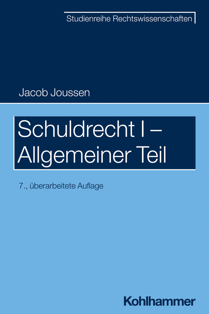 Schuldrecht I - Allgemeiner Teil