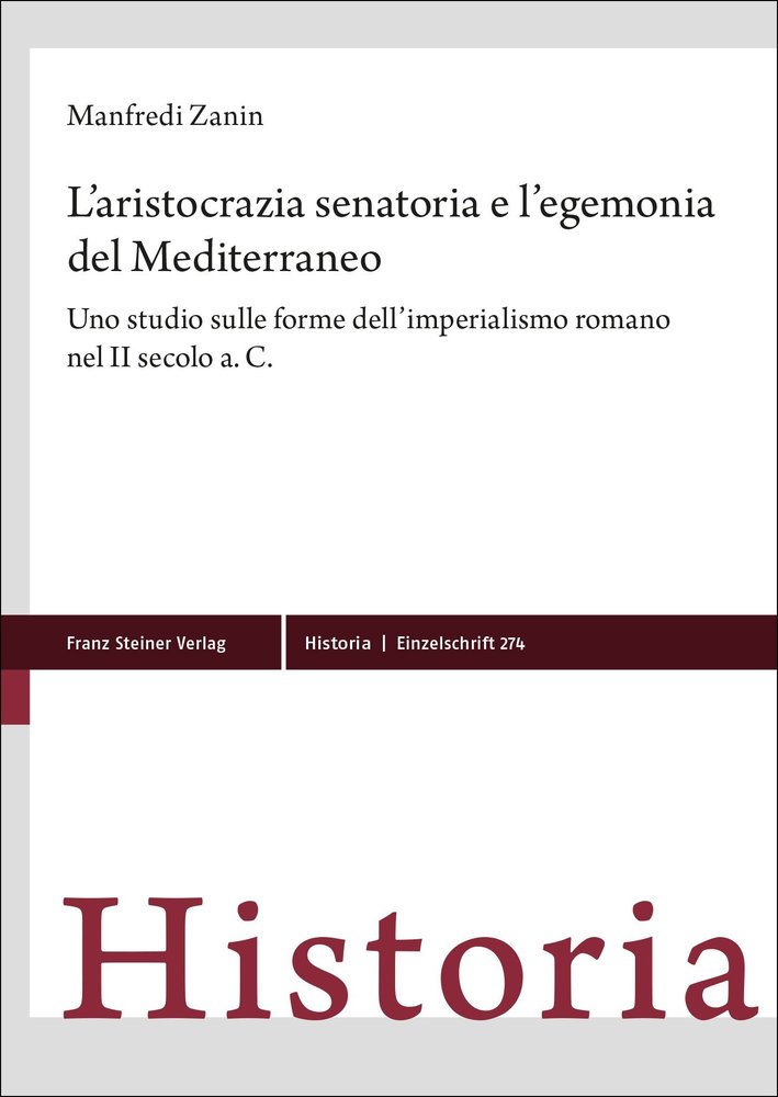 L'aristocrazia senatoria e l'egemonia del Mediterraneo