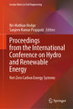 Proceedings from the International Conference on Hydro and Renewable Energy