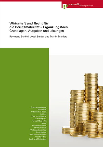 Wirtschaft und Recht für die Berufsmaturität - Ergänzungsfach (E-Book)