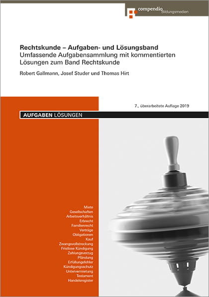 [Bundle] Rechtskunde - Aufgaben- und Lösungsband (E-Book)