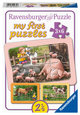 Ravensburger Kinderpuzzle - 05679 Lotta auf dem Bauernhof - My First Puzzle für Kinder ab 2,5 Jahren, mit 3x6 Teilen